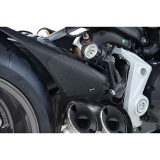 R&G Racing Boot Guard 4-Piece (3 on left, 1 on right. Includes passenger foot scrape protection) for Ducati Diavel 1260 (S) '21-'22, X-Diavel/S '16-'22